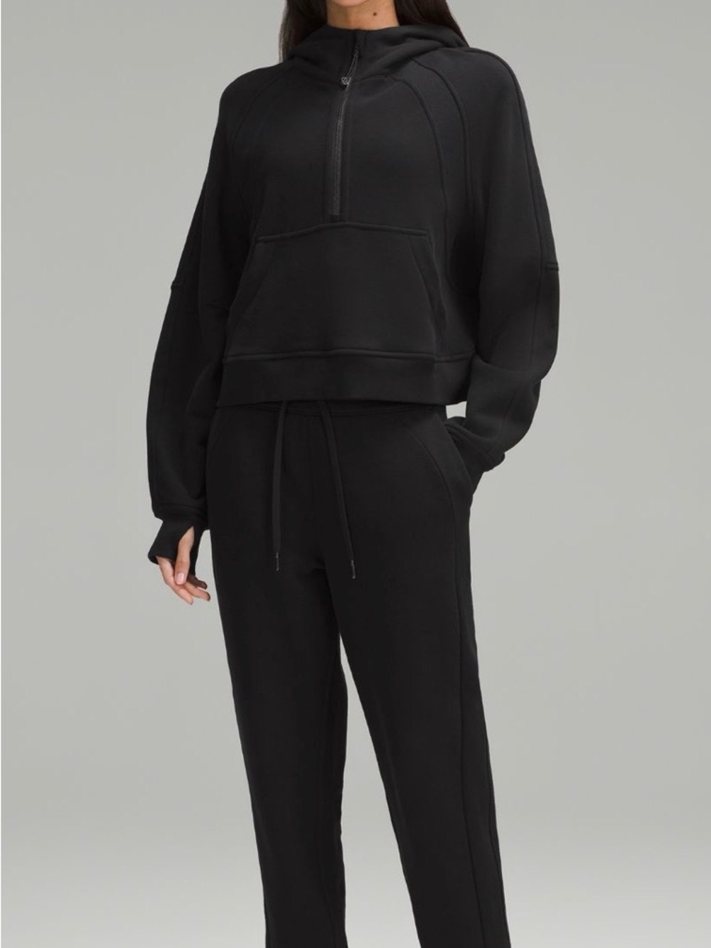 Lululemon scuba oversized half zip hoodie